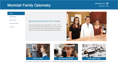 Desktop Screenshot of montclairfamilyoptometry.com